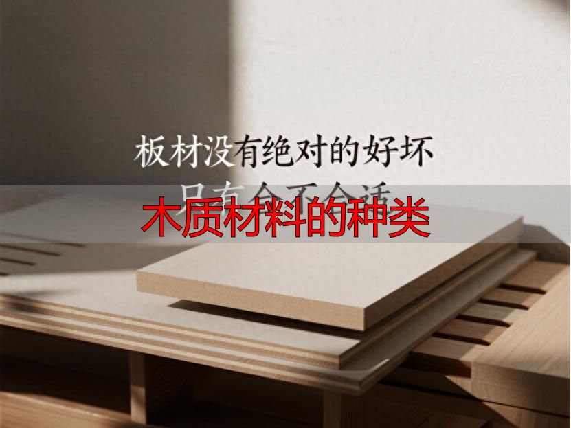 装修必看!9种常见板材优缺点及适用场景全解析(图1) 原木板颗粒板区别_木质材料的种类_装修板材种类