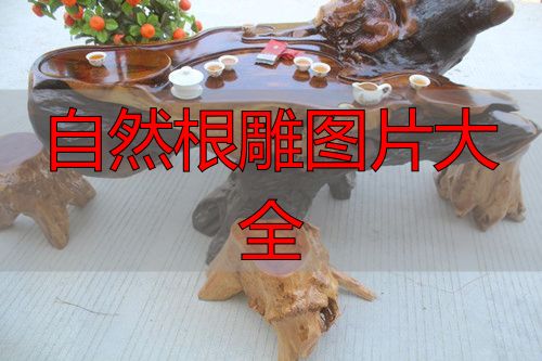 极具收藏价值的实木根雕茶几,自然形态图片大赏(图3) 实木根雕茶几图片大全_根雕艺术历史_自然根雕图片大全