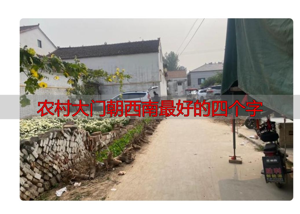 农村大门朝向有讲究,西南方向啥样好?四个字说法来了(图2) 农村宅院大门方位选择_农村大门朝西南最好的四个字_老一辈说法大门方位吉凶