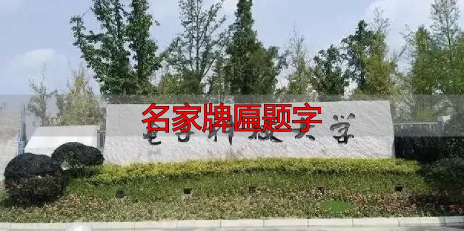 郭体书法特点_郭沫若题校名_名家牌匾题字